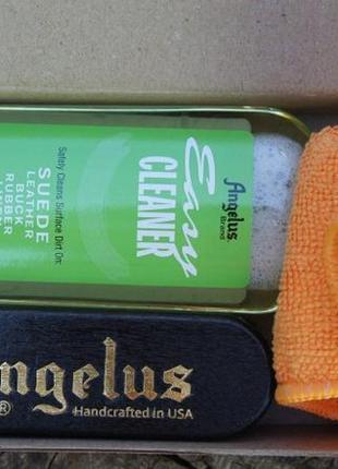 Набор для чистки обуви angelus easy cleaner kit #sk12 фото