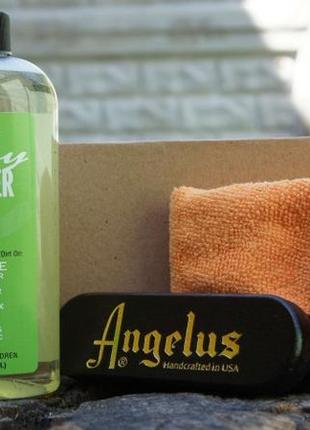 Набор для чистки обуви angelus easy cleaner kit #sk11 фото