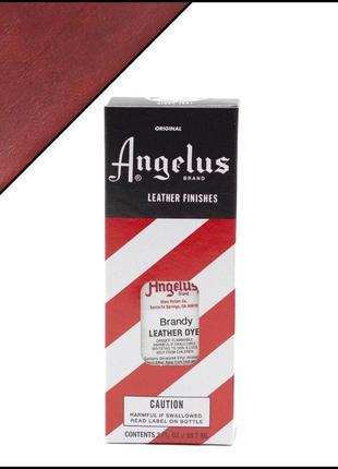 Барвник для шкіри angelus leather dye brandy (колір бренді)