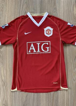 Мужская ретро футбольная джерси nike manchester united 5 ferdinand