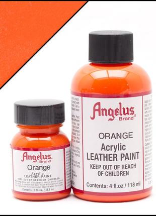 Краска для кожи angelus orange (оранжевый)