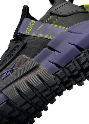 Чоловічі кросівки reebok zig kinetica edge black purple9 фото