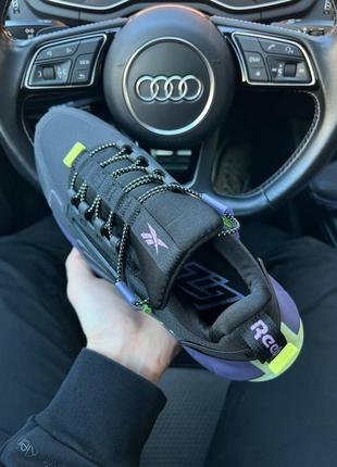 Чоловічі кросівки reebok zig kinetica edge black purple4 фото
