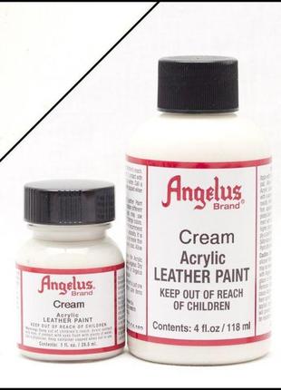Краска для кожи angelus cream (кремовый)