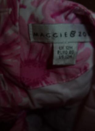 Maggie&zoe хлопчатое платье на 12 мес , рост 80 см7 фото