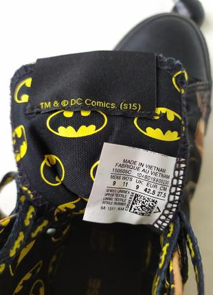 Кеди converse all star batman 42.5р  оригінал кросівки хайтопи sneakers9 фото