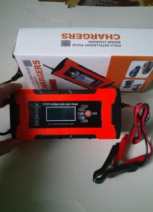 Зарядное устройство импульсное 5a-10a для аккумуляторов, 12-24 в2 фото
