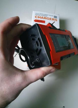 Зарядное устройство импульсное 5a-10a для аккумуляторов, 12-24 в6 фото