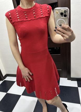 Ted baker шикарное красное платье5 фото