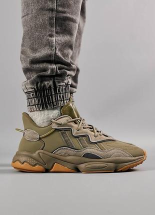 Чоловічі кросівки adidas originals ozweego khaki