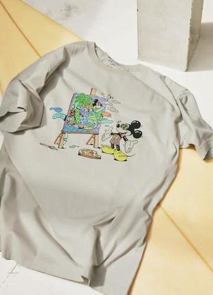 Футболка коллекции mickey & friends, uniqlo7 фото