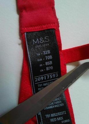 32в 70в m&s очаровательный кружевной бюстгальтер с пуш ап7 фото