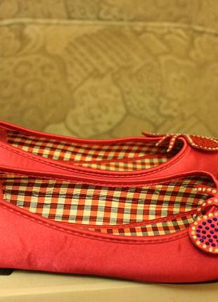 Атласні балетки san