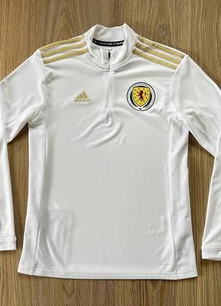 Мужская спортивная тренировочная футбольная кофта adidas scotland8 фото