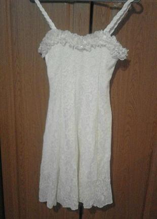 Платье кружево летнее 2