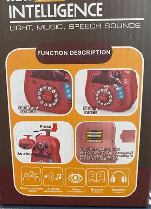 Електронна скарбничка сейф гра в кальмара для дітей із кодовим замком червоний іграшка для дитини на подарунок4 фото