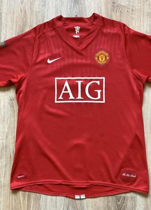 Мужская винтажная коллекционная футбольная джерси nike release united ronaldo 2007