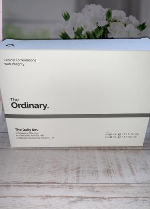 The  ordinary daily set squalane cleanser hyaluronic acid 2% , natural moisturiz5 фото