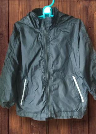 Ветровка с капюшоном на мальчика размер 116