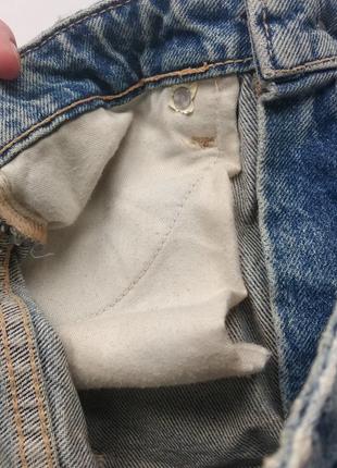 Крутые шорты zara рваные джинсовые 347 фото