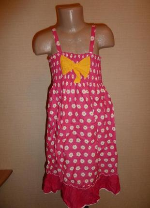 Young dimension бавовняний сарафан на 6-7 років
