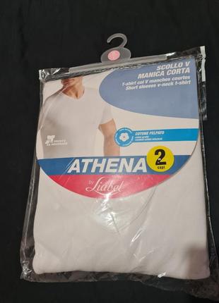 Мужская футболка athena by liabel, 100% хлопковый интерлок