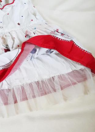 Летнее платье для девочки белое сарафан праздничное платье на 2 года4 фото