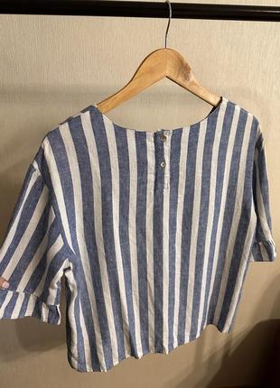 Блуза в смужку від бренду «tu»4 фото