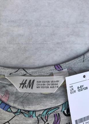 Новый трикотажный сарафан h&m на 6 - 8 лет 😍3 фото