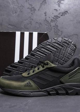 Чоловічі шкіряні кросівки adidas