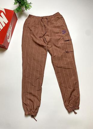 Женские спортивные штаны puma baggy woven pants! из свежих коллекций!