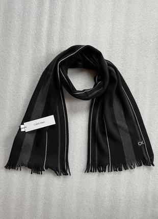 Новый шарф calvin klein ( ck tonal stripe scarf scarf ) с америки9 фото