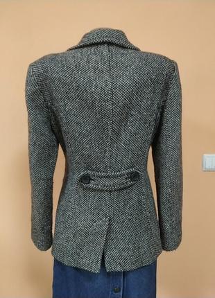 Полушерстяное пальто пиджак3 фото