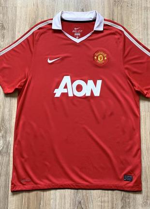 Мужская коллекционная футбольная джерси nike manchester united 2010
