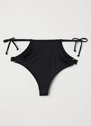 Оригинальные плавки-бикини brazilian thong bikini bottoms от бренда h&m 0620933002 разм. 463 фото