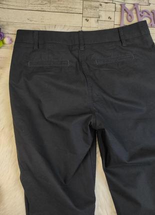 Женские брюки h&m тёмно-синего цвета размер 44 s5 фото