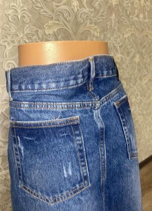 Фирменная джинсовая юбка4 фото