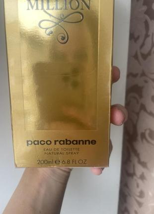 Парфуми чоловічі 1 million paco rabanne3 фото