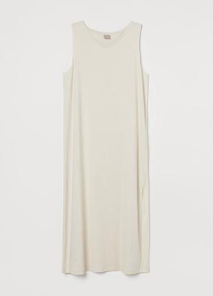 Новое платье миди h&m хлопок + модал