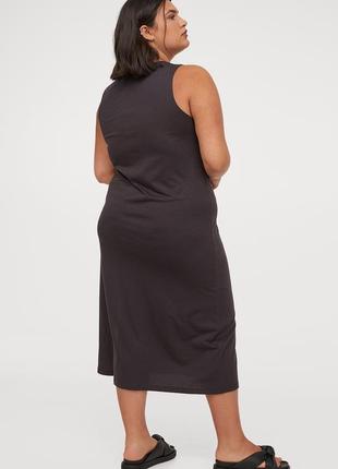 Новое платье миди h&m хлопок + модал5 фото