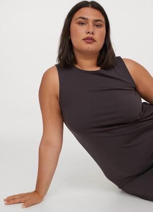 Новое платье миди h&m хлопок + модал4 фото