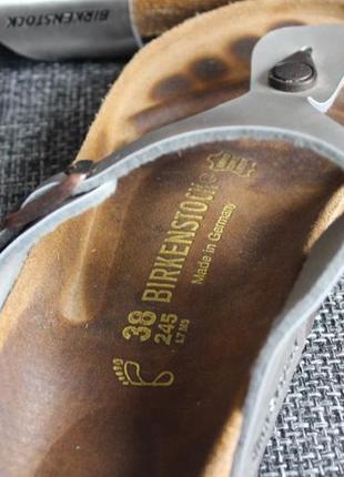 Шльопанці birkenstock gizeh made in germany7 фото