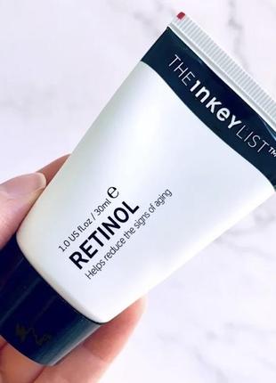 Омолаживающая сыворотка с ретинолом the inkey list retinol serum