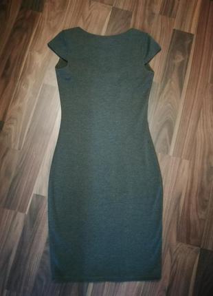 Красивое повседневное платье на замочке спереди :} 5