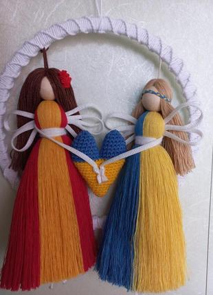 Украина -испания ангелы оберегают