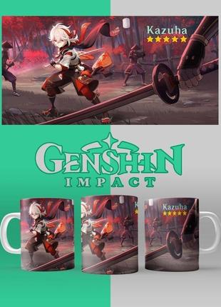 Кружка аниме genshin impact