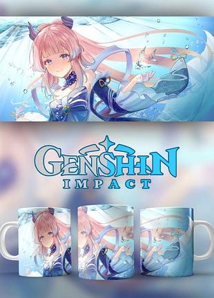 Кружка аниме genshin impact геншин імпакт