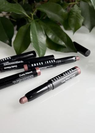 Кремовые тени bobbi brown long-wear cream shadow stick dusty mauve 0.9g