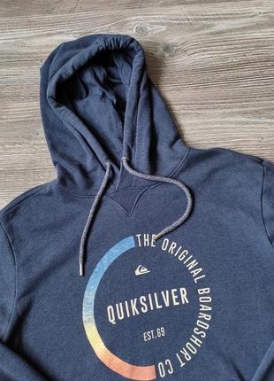 Мужская скейтерская  кофта худи quiksilver2 фото