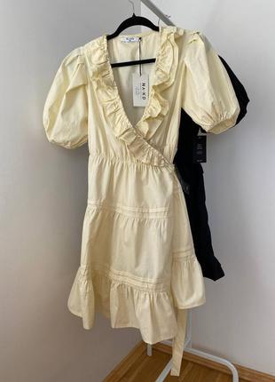 Летнее платье лимонного цвета от nakd🥰